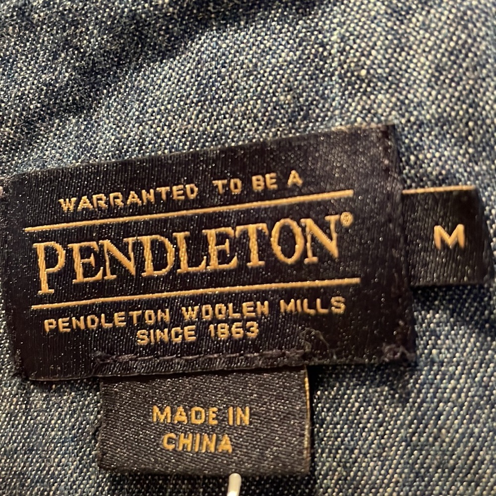 Women’s Pendleton Chambray Dress - Medium - image 5